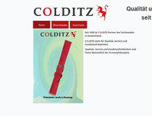 Tablet Screenshot of colditz.net